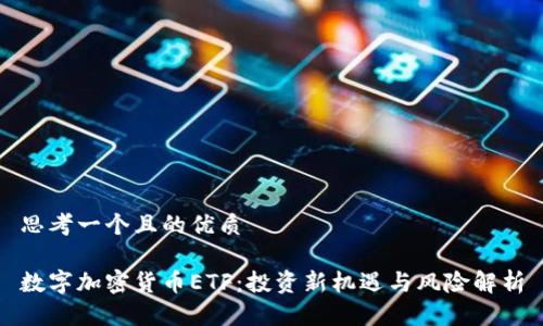 思考一个且的优质

数字加密货币ETF：投资新机遇与风险解析