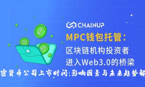 加密货币公司上市时间：影响因素与未来趋势解析